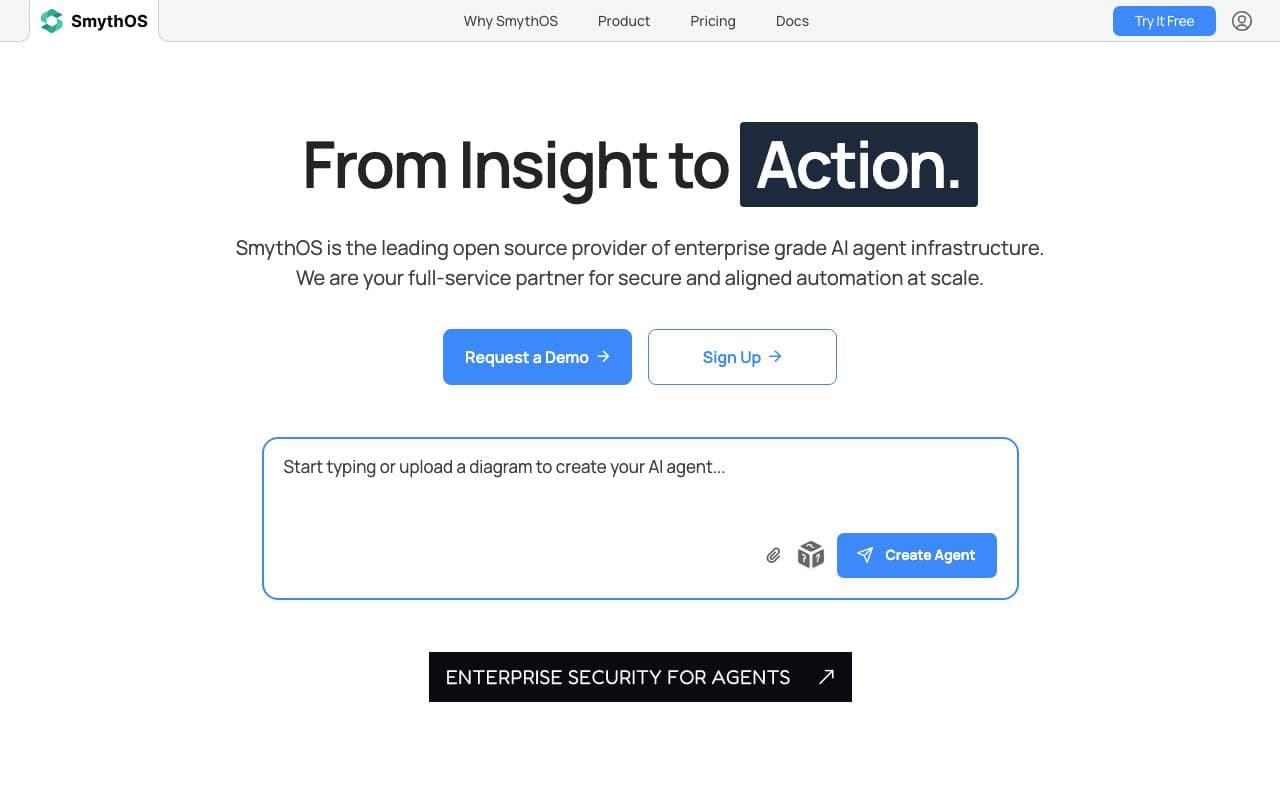 SmythOS interface preview