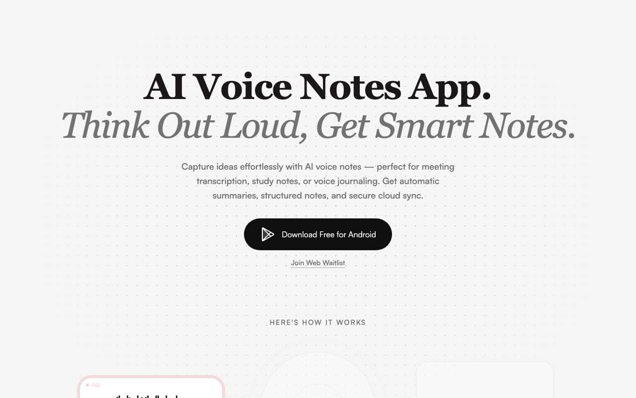 Submind interface preview