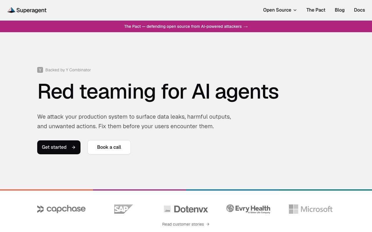 Superagent interface preview