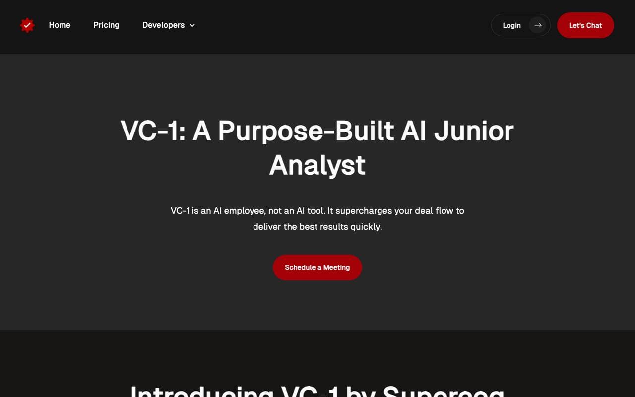 Supercog interface preview