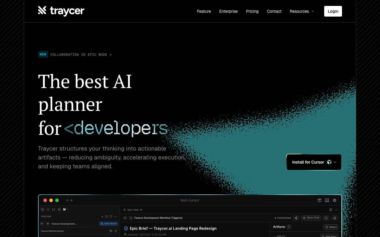 Traycer interface preview