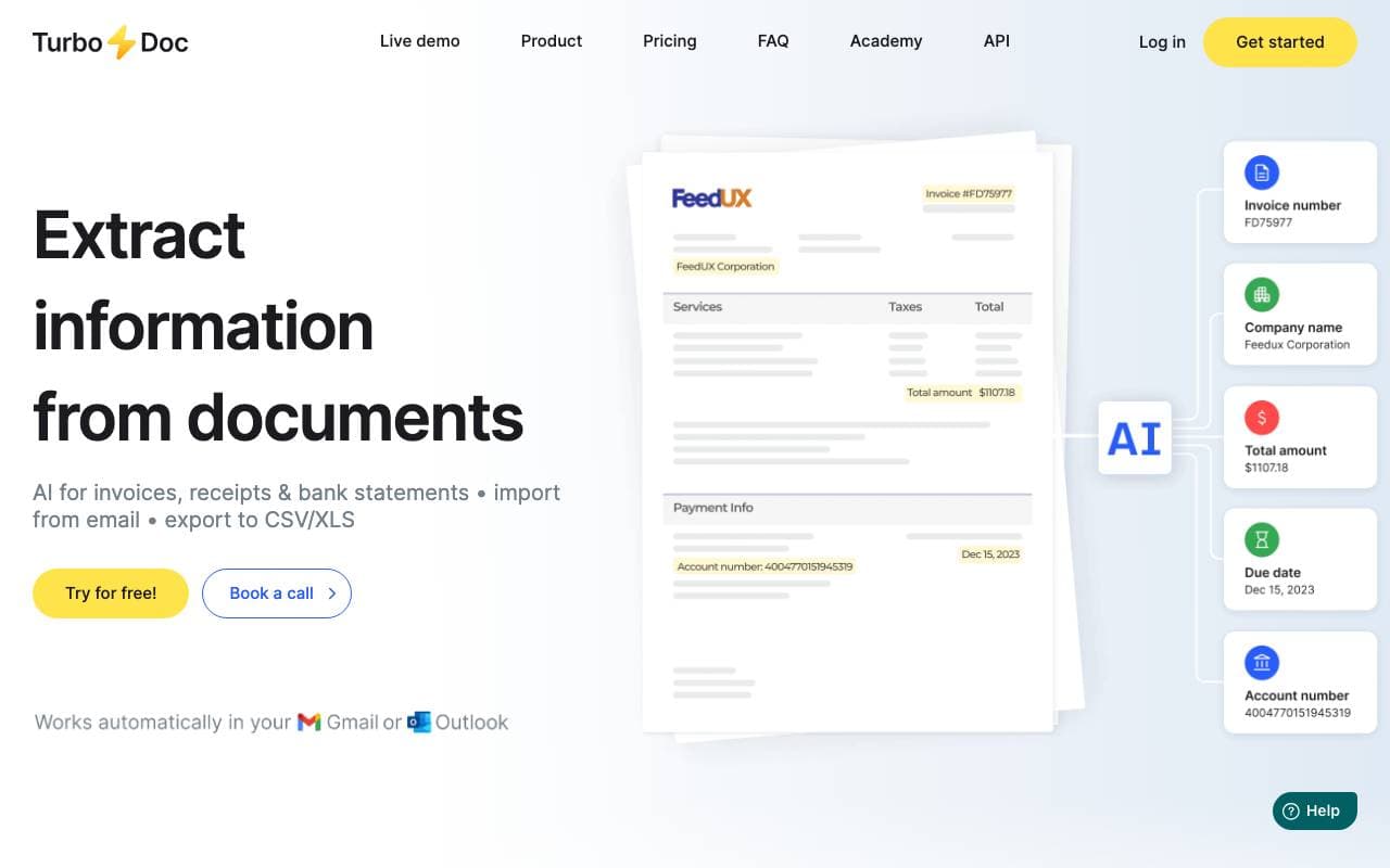 TurboDoc interface preview