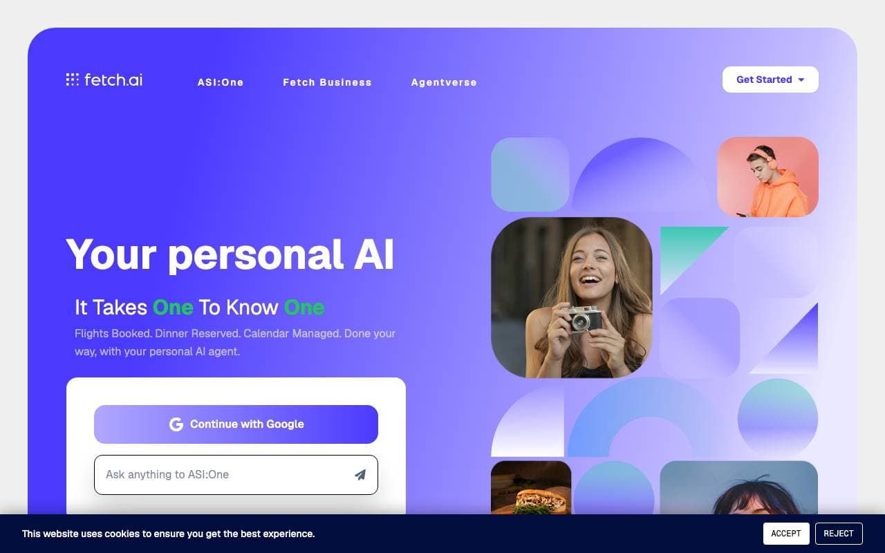 uAgents interface preview