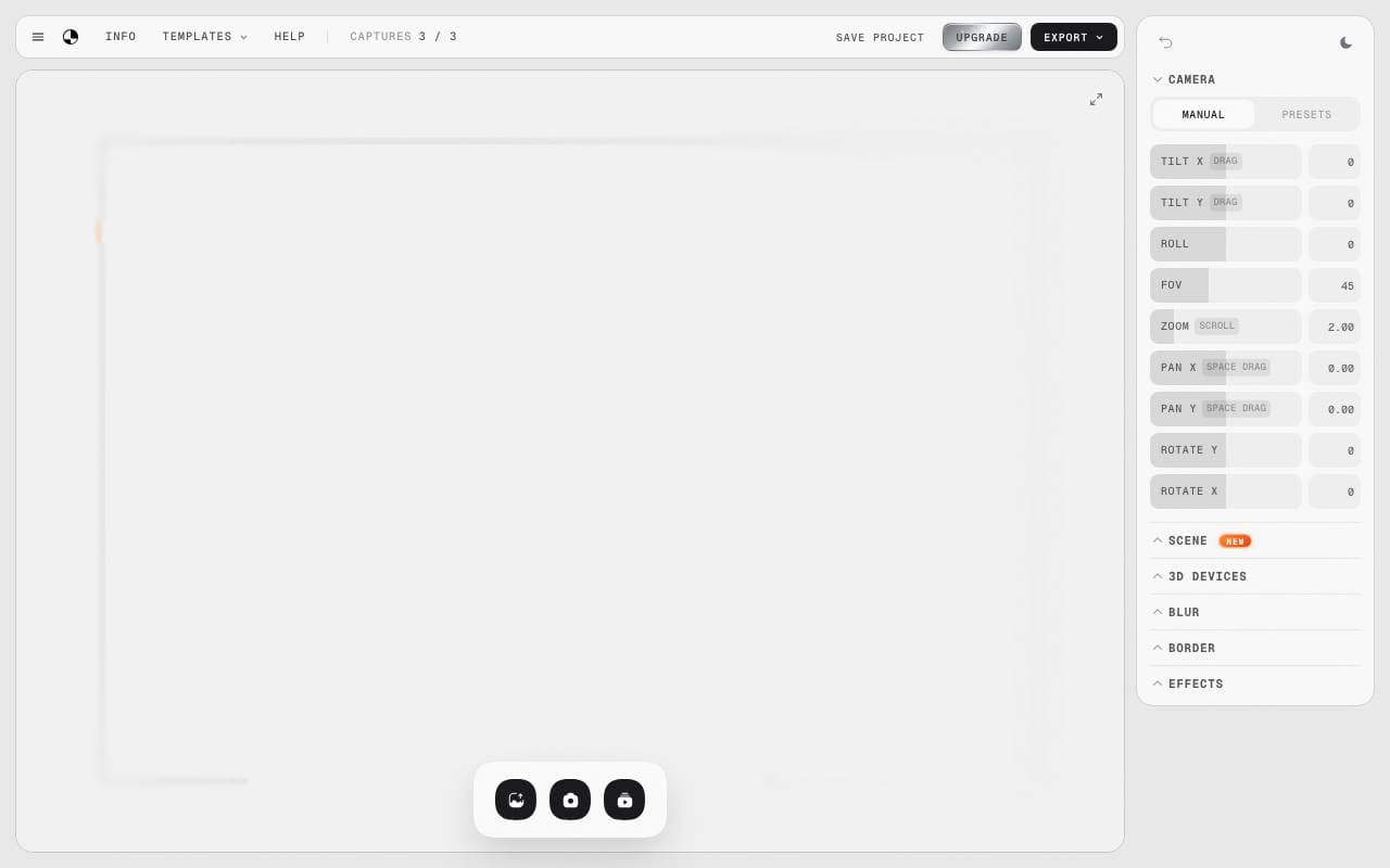Ultramock interface preview