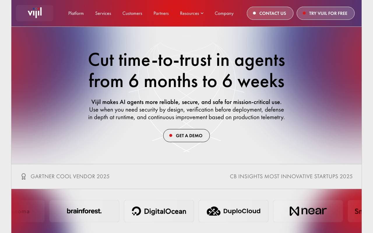 Vijil interface preview