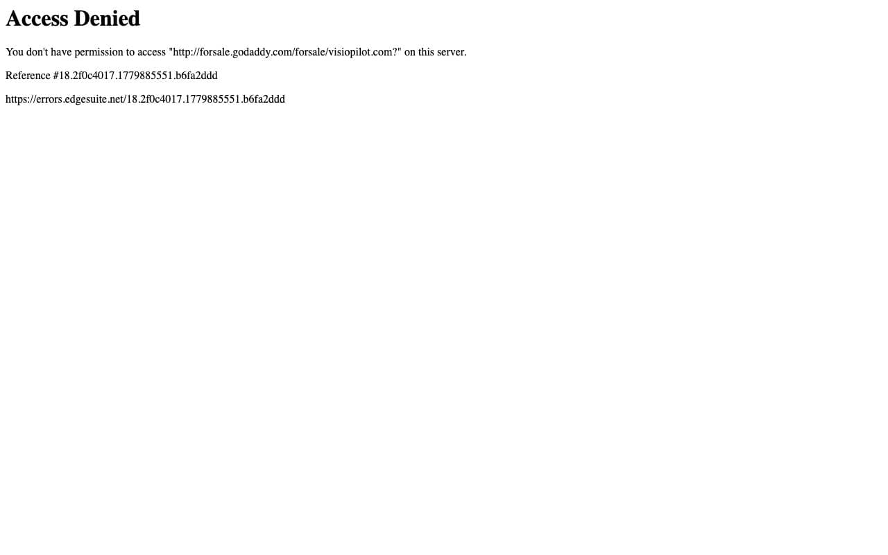 VisioPilot interface preview