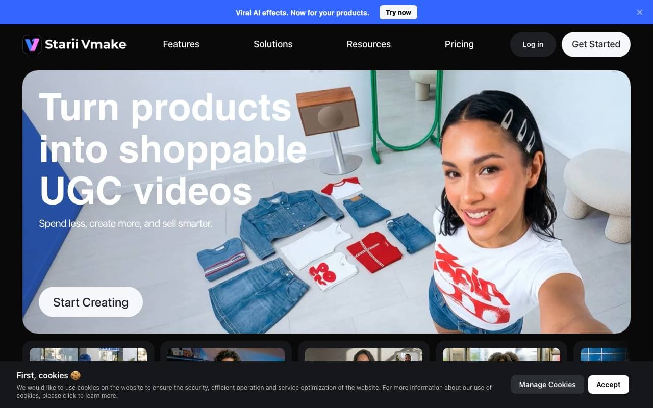 Vmake interface preview