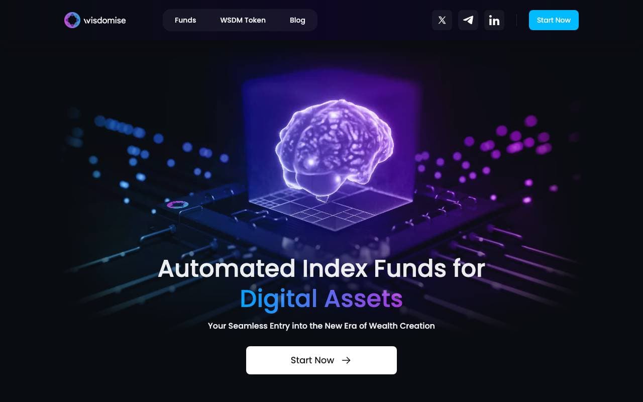 Wisdomise interface preview