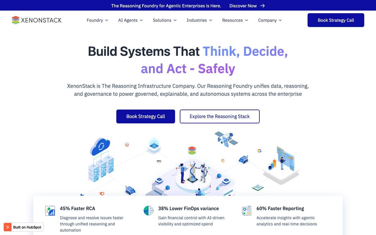 Xenonstack interface preview