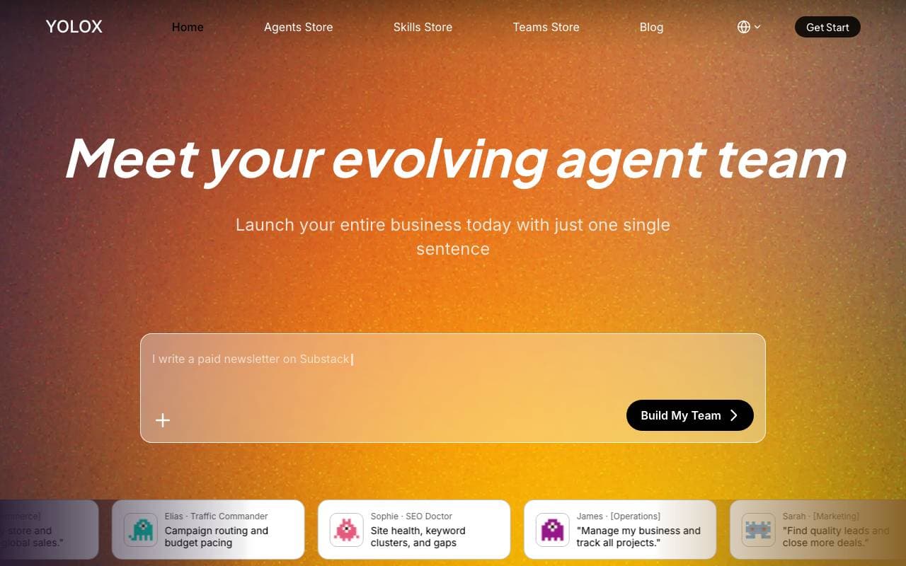 YOLOX interface preview