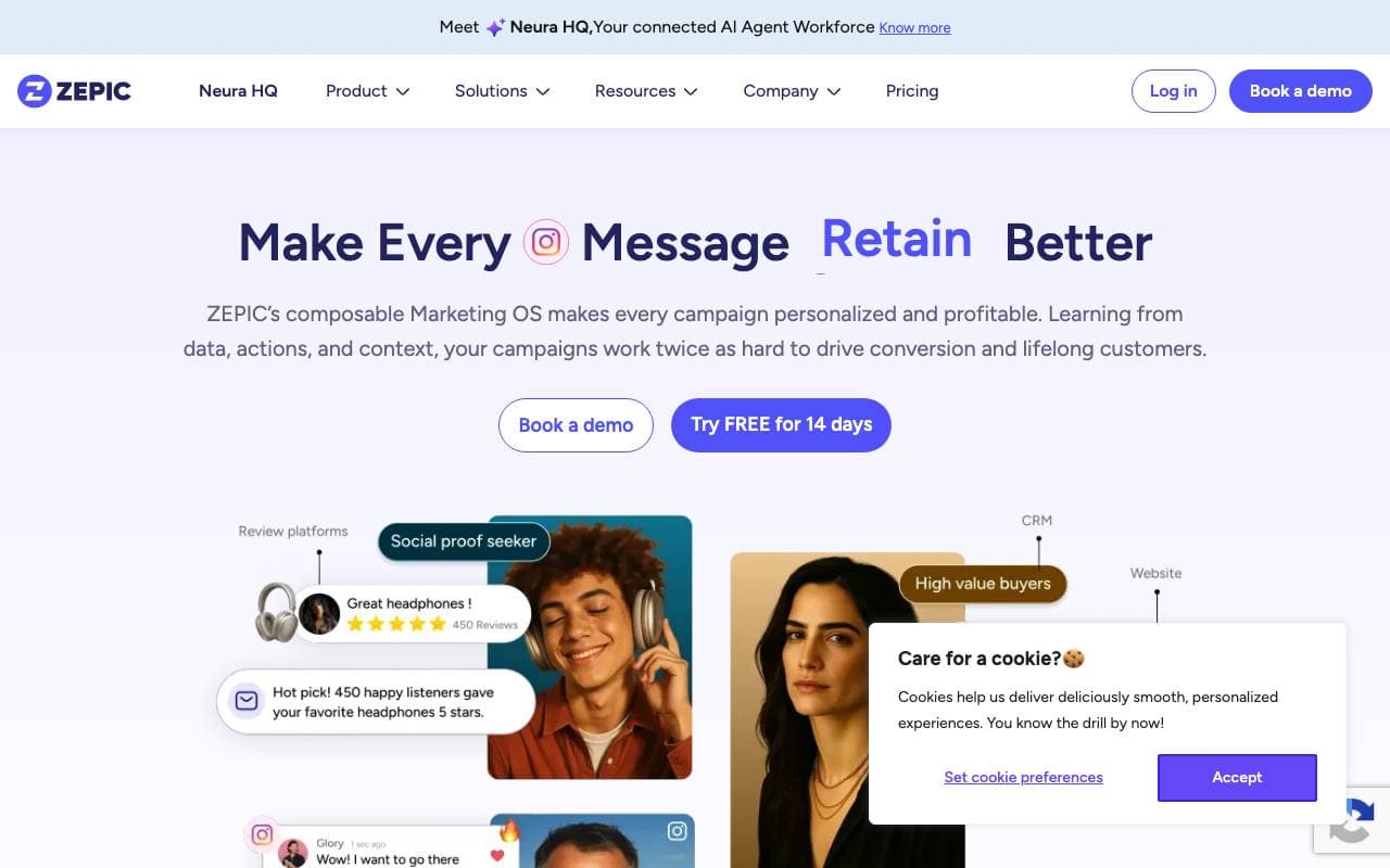 ZEPIC interface preview