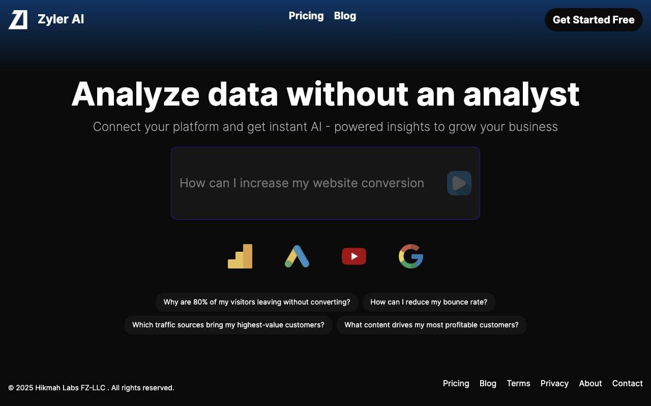 ZylerAI interface preview