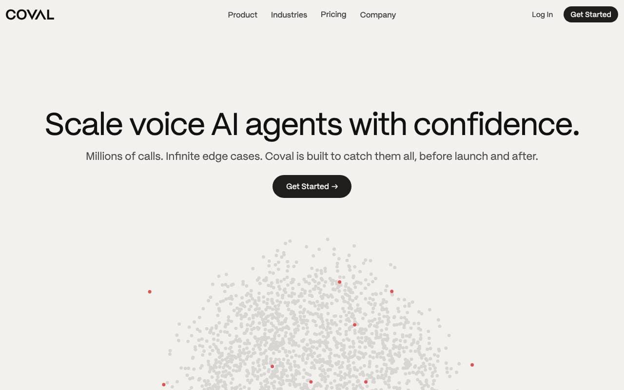 Coval interface preview