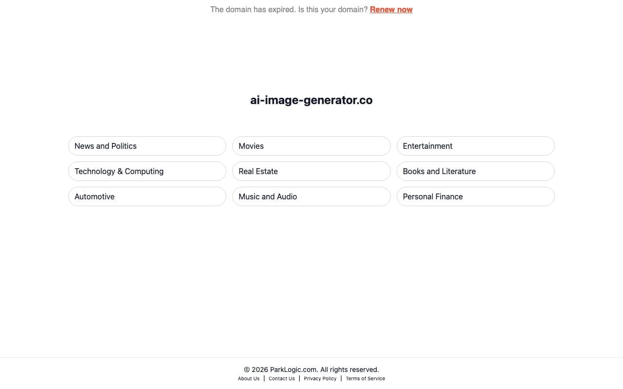 Free AI Image Generator interface preview