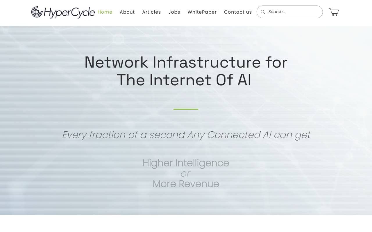 HyperCycle interface preview