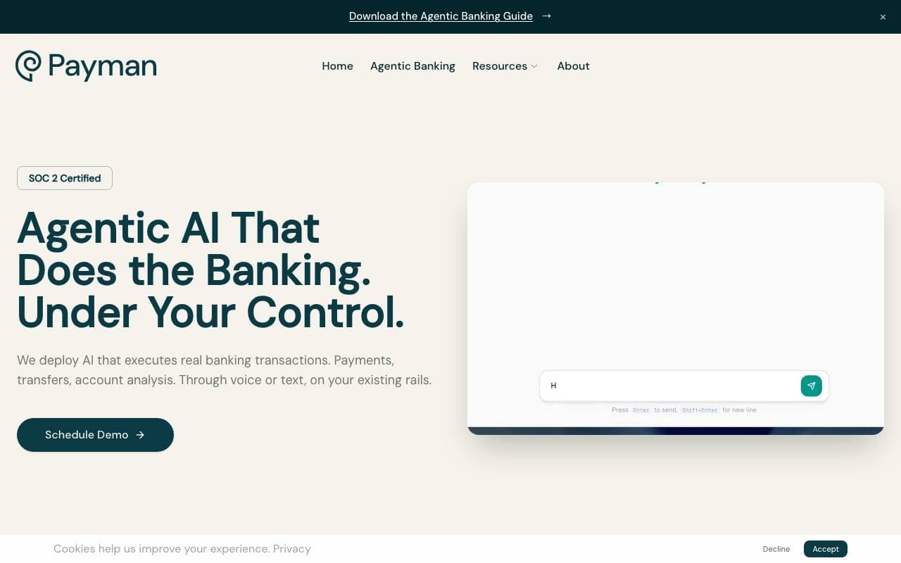 Payman AI interface preview