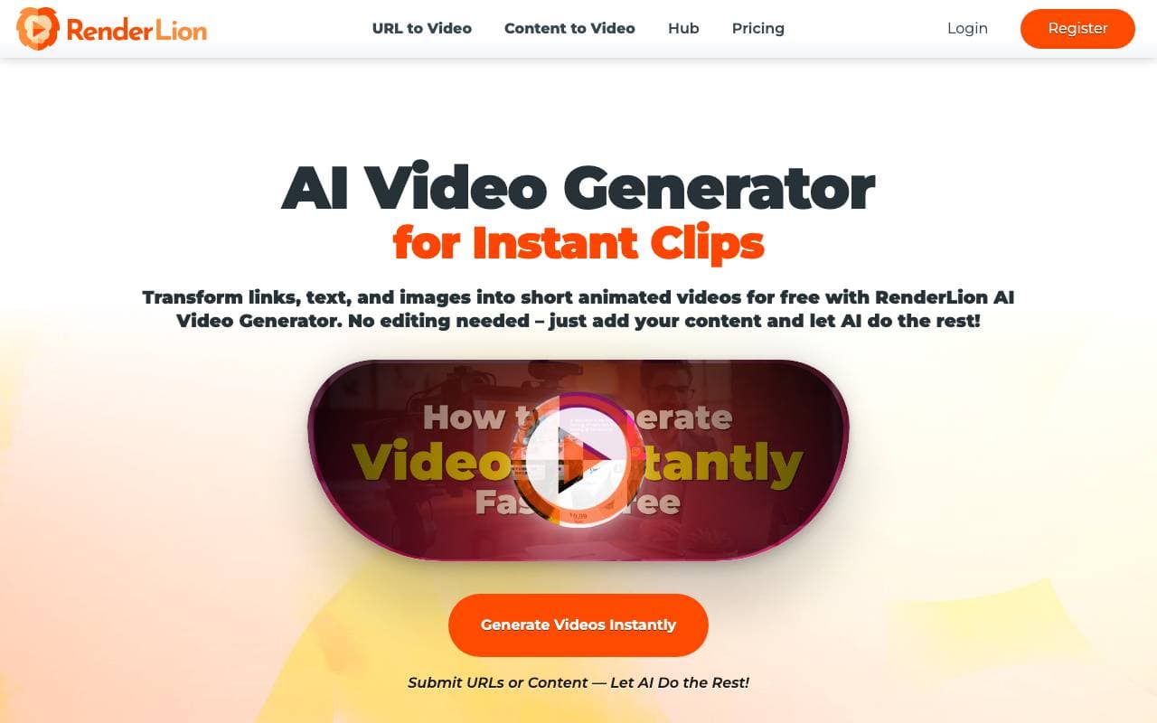 RenderLion interface preview